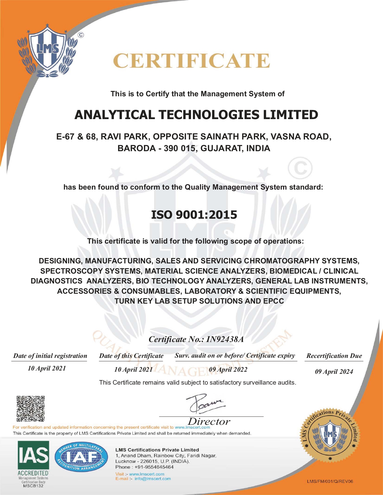 Analytical Group iso